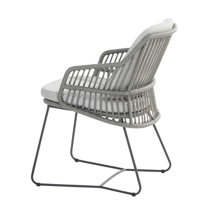 Krzesło obiadowe Sempre Anthracite/SilverGrey 