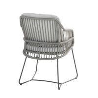 Krzesło obiadowe Sempre Anthracite/SilverGrey 