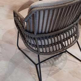 Krzesło obiadowe Sempre Anthracite/SilverGrey 