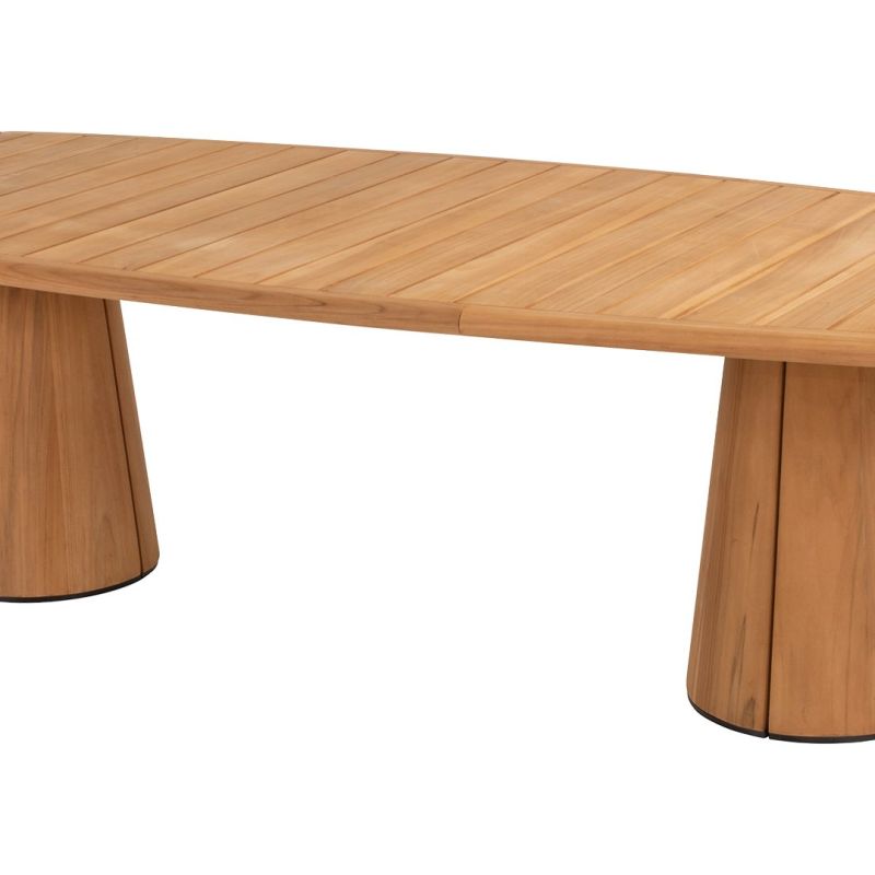 Тиковий обідній стіл Capri 240x110x69 cm