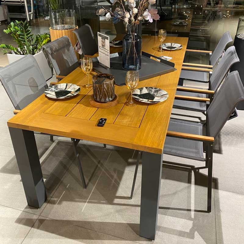 Taca aluminiowa Maya Antracite 65х65 cm