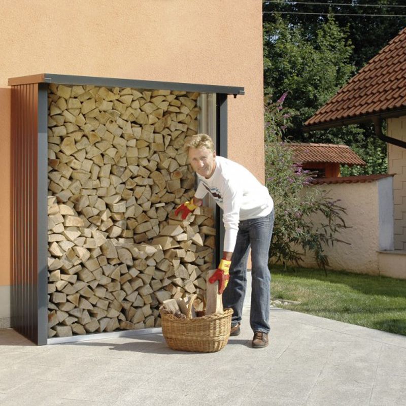 Wiata na drewno WoodStock®Base, Biohort