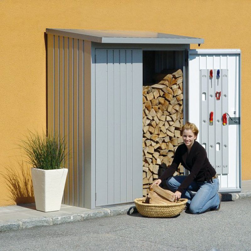 Wiata na drewno WoodStock®Base, Biohort