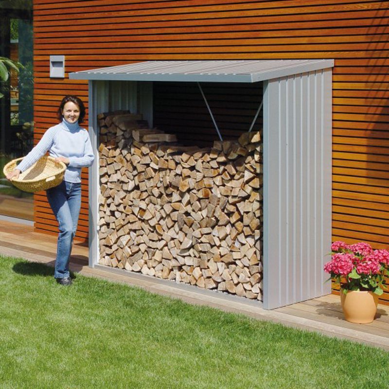 Wiata na drewno WoodStock®Base, Biohort